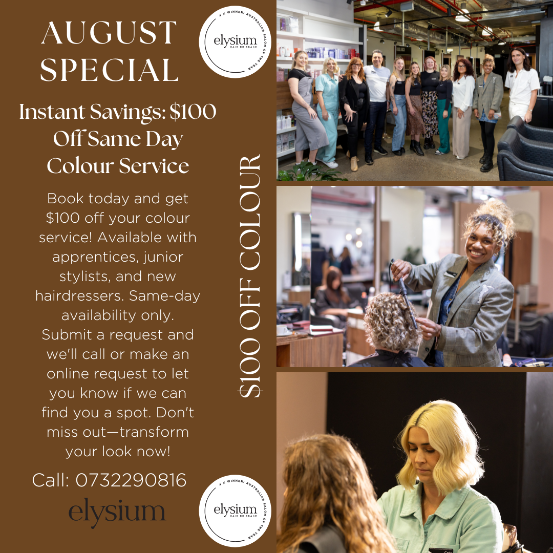 August Special $100 to spend on colour