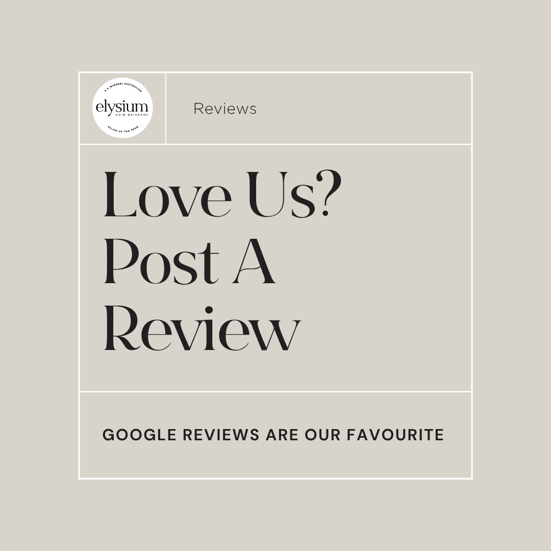 Google Review Elysium Hair Brisbane